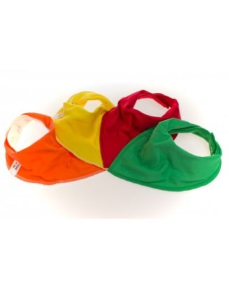 Rainbow 4 pack Bandana Bibs