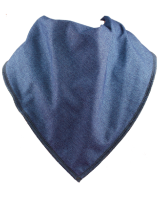 denim bandana bib