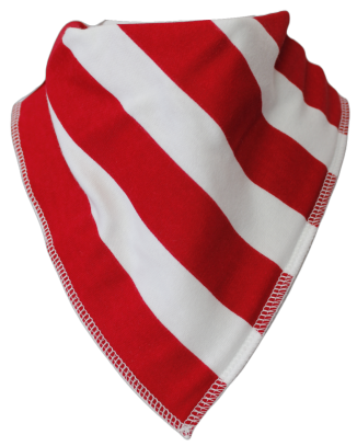 Deckchair Red Single Bandana Bib