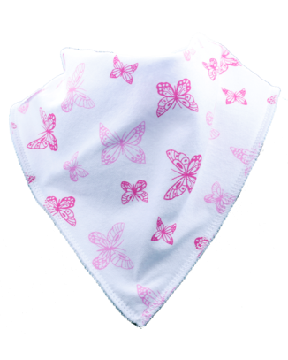 Flutterby Single Bandana Bib