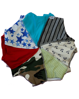 Junior 7 Day bandana bib pack 